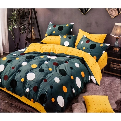 EmonaMall Двулицево спално бельо EmonaMall, 6 части - Модел S14768 (S14768-33333d)