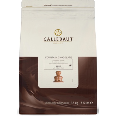 Callebaut Mléčná do fontány 2,5 kg