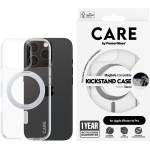 Panzer Гръб CARE by PanzerGlass за iPhone 16 Pro, Feature Case Silver Kickstand and MagSafe