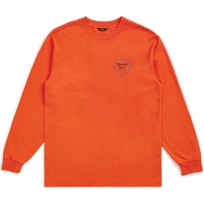 Brixton Wheeler Ii l/s Stt Orange