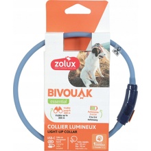 ZOLUX BIVOUAK LED Silikonový obojek