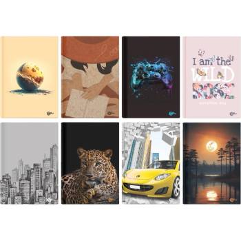 Image 1 of Eurocom Тетрадка А5, S-line, 96 листа, ШР, 55g, тв. к, ВАР (27138-А-231874)