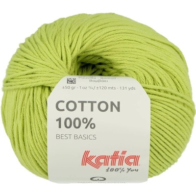 Katia Cotton 100% jablkovo zelená 20