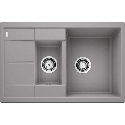 Blanco Metra 6 S PuraDur II Compact aluminium