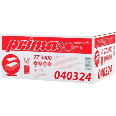 Wimex ZZ V PAP, 2 vrstvy, bílé, 24x21 cm, 4000 ks – Zboží Dáma