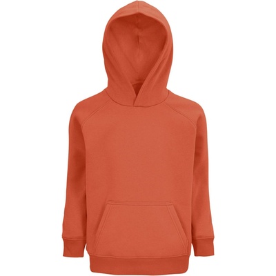 Soľs Stellar Kids dětská mikina s kapucí SL03576 Burnt orange