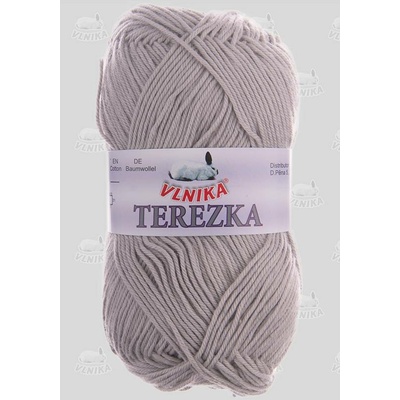 VLNIKA Příze Terezka Varianta: 104 světle šedá