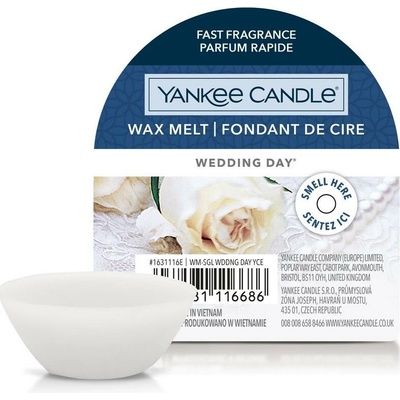 Yankee Candle vonný vosk Svadobný deň 22 g