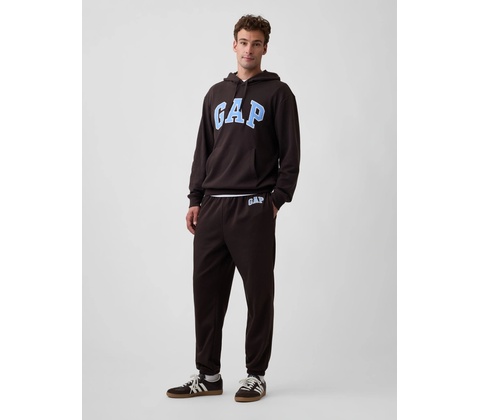 Gap tepláky s logom hnedá
