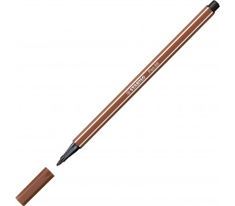 Stabilo Pen 68 hnedá