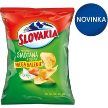 Slovakia Chips S príchuťou smotana a cibuľa 200 g