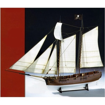 AMATI Adventure pirátska loď 1760 kit 1:60