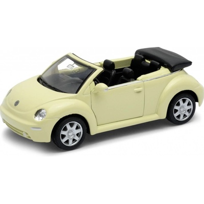 Welly Volkswagen New Beetle kabriolet béžový 1:34