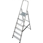 KRAUSE Алуминиева домакинска стълба Krause Corda 5+1/ 120 см (03020736)