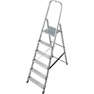 KRAUSE Алуминиева домакинска стълба Krause Corda 5+1/ 120 см (03020736)