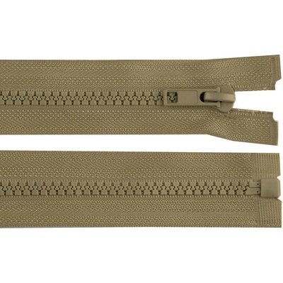 Kostěný zip No 5 délka 75 cm bundový Varianta: 298 zelená khaki tmavá, Balení: 1 ks