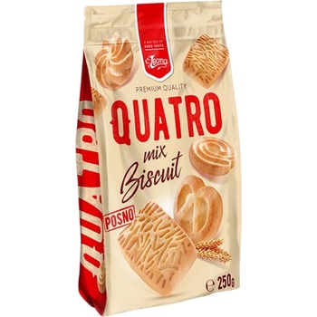 Leona ЛИОН БИСКВИТИ КУАТРО ПЛИК 250ГР