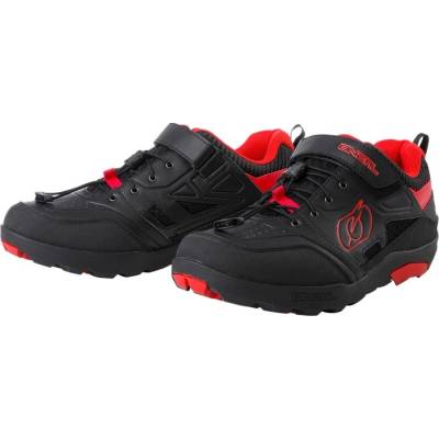 Oneal Traverse Flat Pedal Shoe black/red