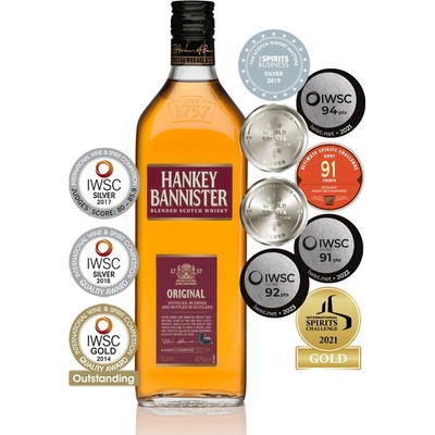 Hankey Bannister 40% 0,7 l (holá láhev)