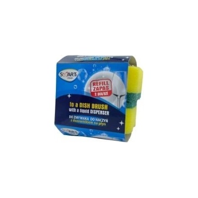 Smart Clean náhrada na hubku na riad s dávkovačom 2 ks