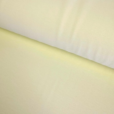 Teplákovina s lycrou 270g - Žlutá vanilka