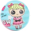 Mikro Trading Míč 23cm panenka WOW amazing dolls