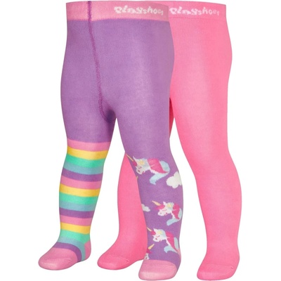 2PACK detské pančuchy Playshoes Jednorožci