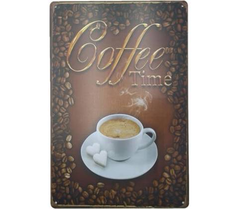 Ceduľa Coffe Time 2