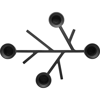 Eva Solo Twig Свещник, 23 см, черен (567322)