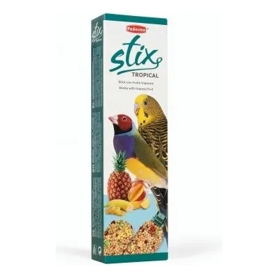 Padovan Stix tropical cocorite ed esotici - крекер с тропически плодове 80gr