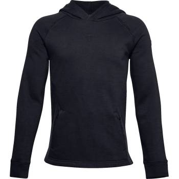 Under Armour Суитшърт с качулка Under Armour UA PJT ROCK CC FLEECE HOODIE-BLK 1357576-001 Размер YMD