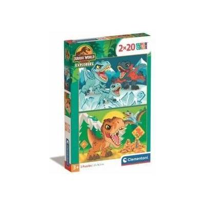 Clementoni Пъзел Clementoni Jurassic World (2 броя)