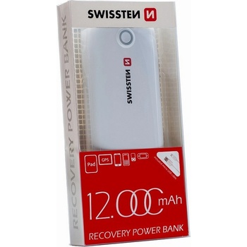 Swissten RECOVERY POWER BANK 12000 mAh