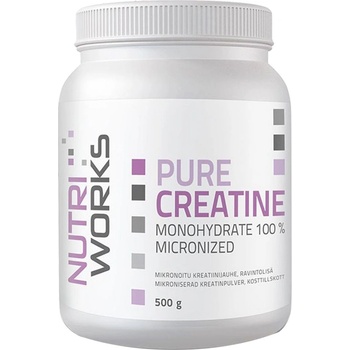 NutriWorks Pure Creatine Monohydrate 500 g