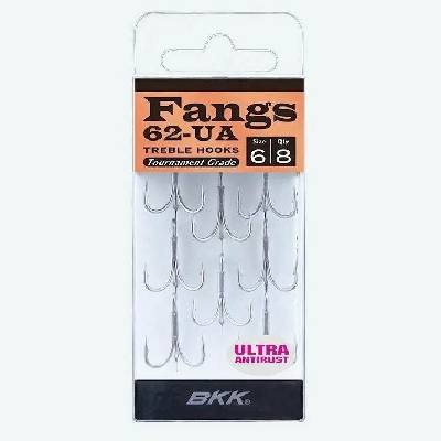 BKK Trojháčky Fangs 6066 2X Ultra Anti-rust vel.2 7ks