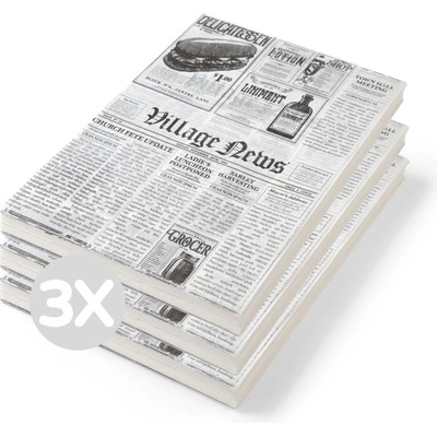 Hendi Zvýhodněný multipack - 3x500 ks Nepromastitelný papír - 200x250 mm