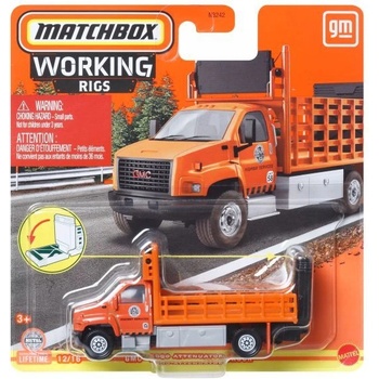 Mattel Matchbox: Работни машини - GMC 3500 Атенюатор камионче (HVV17)