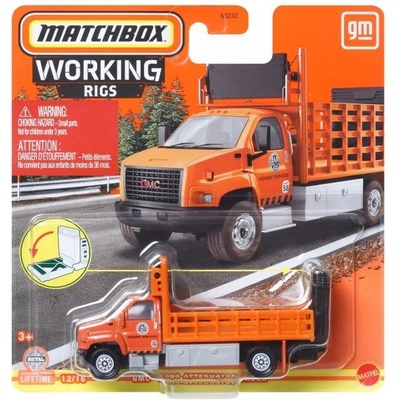 Mattel Matchbox: Работни машини - GMC 3500 Атенюатор камионче (HVV17)