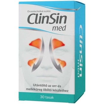 ClinSin Med 30 vrecúšok s práškom na prípravu roztoku na výplach nosa