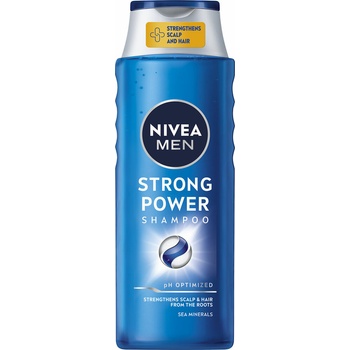 Nivea Strong Power For Men šampón 400 ml