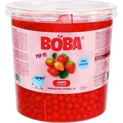 Bubble Tea kuličky Jahoda 3200 g