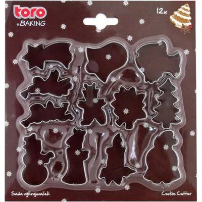 TORO Sada formičiek, vianočné, 12 ks