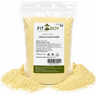Fitboy Jáhlová múka hladká 1 kg