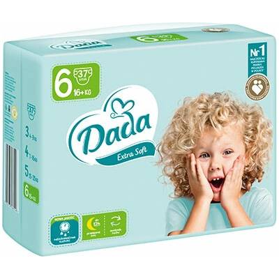 Dada Extra Soft 6 16+ kg 37 ks