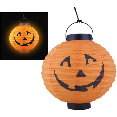 Dýňový lampion s LED světlem