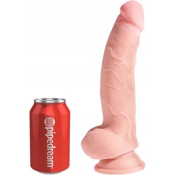 Pipedream King Cock Plus 8" Triple Density Fat Cock with Balls