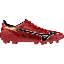 Mizuno ALPHA II SELECT FG červená čierna
