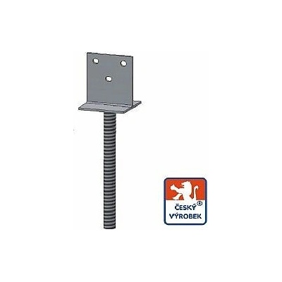 Kotevní technika PATKA T 100x100 zapuštěná 250 TESKT01659