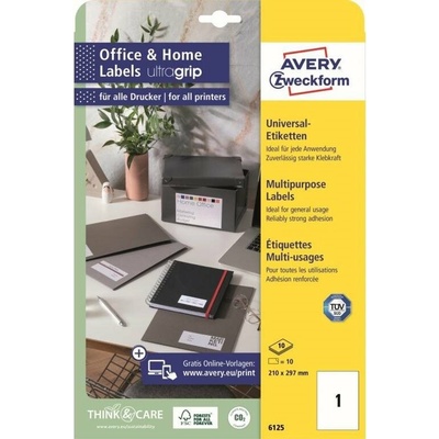 Etikety Avery Zweckform 6125 Samolepící etikety (6125)