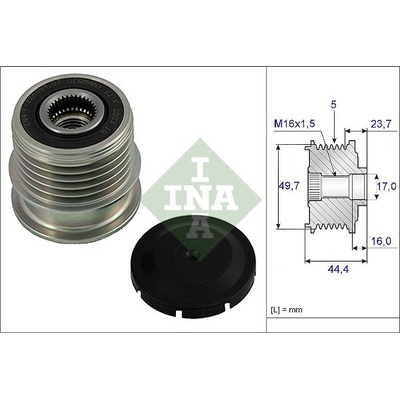 Předstihová spojka Schaeffler INA 535 0011 10 IN 535001110
